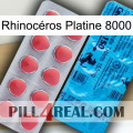 Rhinocéros Platine 8000 new14